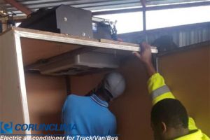 Corunclima aire acondicionado eléctrico T20B se instaló en Botswana