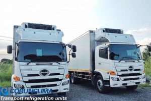 Unidad de refrigeración de camiones con motor diesel Corunclima D1200 en el sudeste asiático
