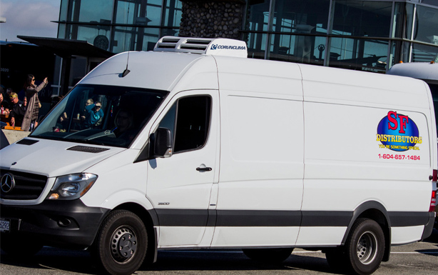 Accionado por motor, Fresco, V450T para Van de 16M³