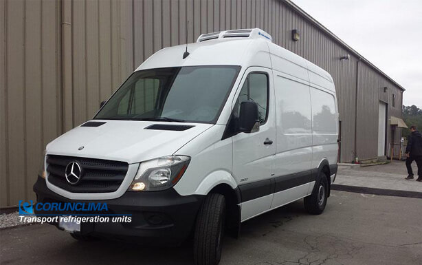 Unidades de refrigeración totalmente eléctricas para furgonetas medianas