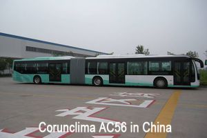 Corunclima Bus Air Conditioner AC56 Installed in China
