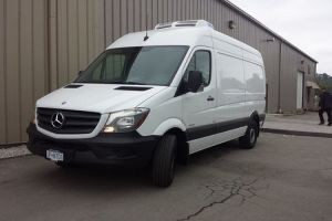 All Electric Transport Refrigeration Unit C350TB for Mercedes Sprinter